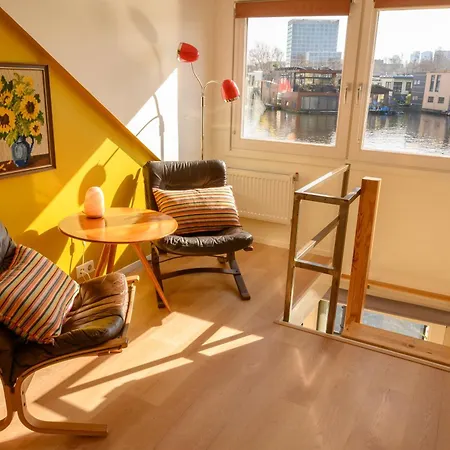 Houseboat Studio With Canalview And Free Bikes-2