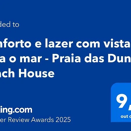 Praia das Dunas Beach House - Conforto e Lazer em casa de condomínio à Beira-mar-2