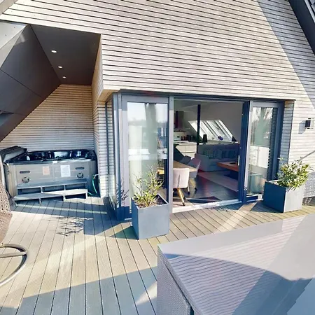 Ocean House Penthousewohnung Wolke 7 mit Whirlpool-2
