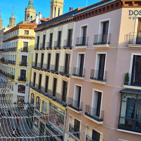 Dos Torres Pilar Suites- balcones con vistas a la ciudad-2
