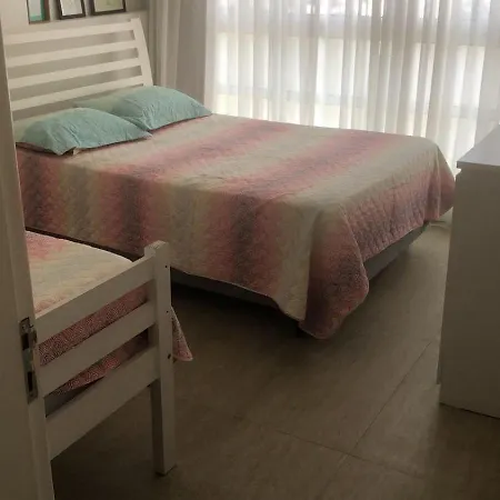 Apartamento frente Mar Santos-2