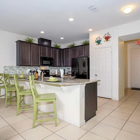 Family Friendly 4 Bedrooms With Gameroom Close To Disney In Compass Bay 5103-2