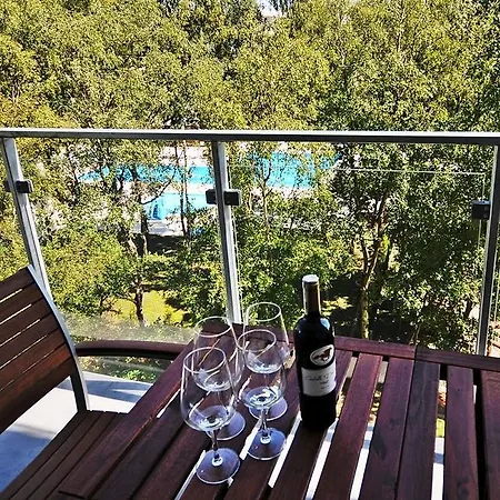 Apartamenty BalticON Polanki - Sauna, Fitness inclusive - Basen latem, Pool im Sommer-2