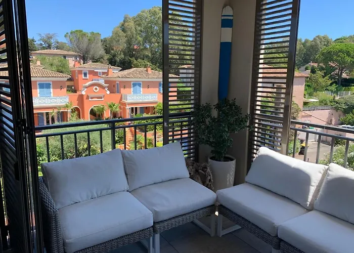 Exclusive Resort Apartments With Parking , Gym And Sauna Saint-Tropez