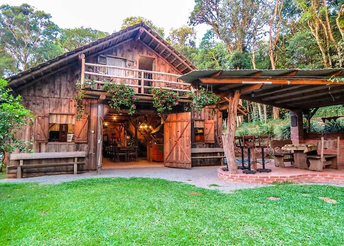 Rancho Do Lucas - Cabana E Chale São Bento do Sul que aceita animais de estimação