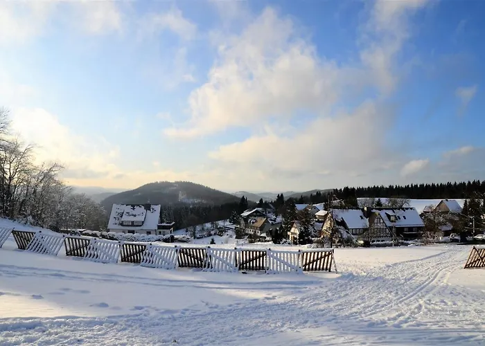 Huisdiervriedelijke Berggasthof Zur Glocke Winterberg