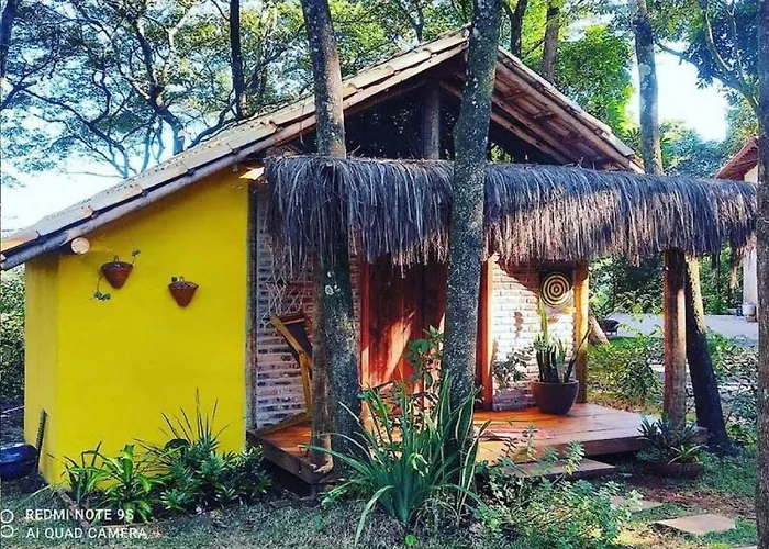 Chale Rustico - Retiro Andaluz Acomodação com café da manhã Moeda