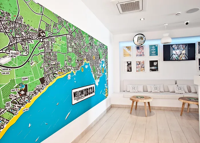 Huisdiervriedelijke Ten Hostel Ibiza-stad