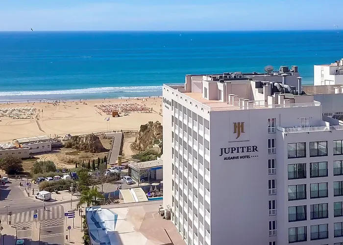Jupiter Algarve Hotel Portimão Con una Pista de Golf