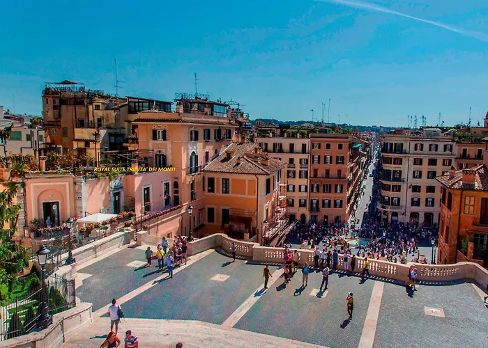 Royal Suite Trinità Dei Monti Roma Con una pista da Golf