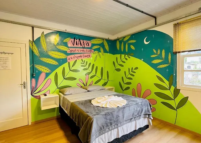 Araucária Hostel São Bento do Sul que aceita animais de estimação
