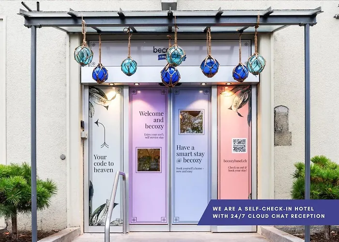 Becozy Self Check-In Pop-Up Hotel Basel