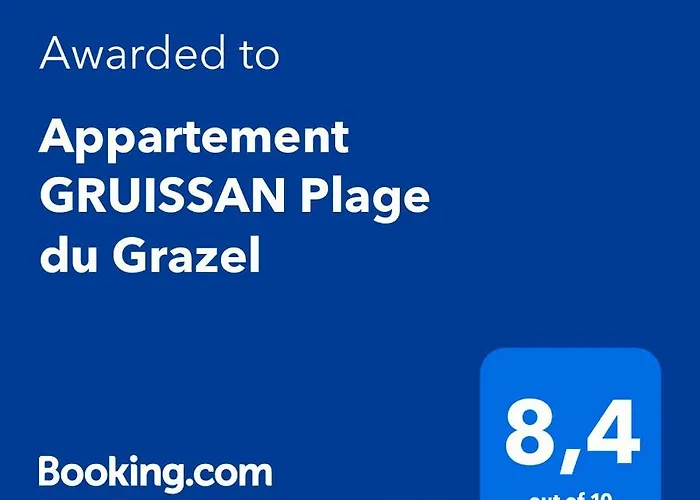 Appartement GRUISSAN Plage du Grazel