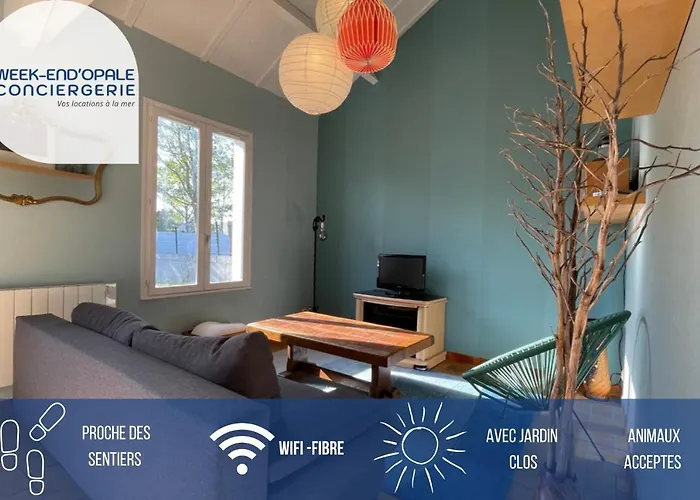 Cottage des dunes Merlimont acceptant les animaux