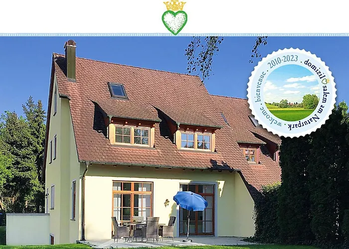 Domizil Salem am Naturpark L, 30 qm Terrasse, 2 Wohnungen , 2 x Schlafzimmer&Dusche 105 qm&Garten 300 qm&Allergiker