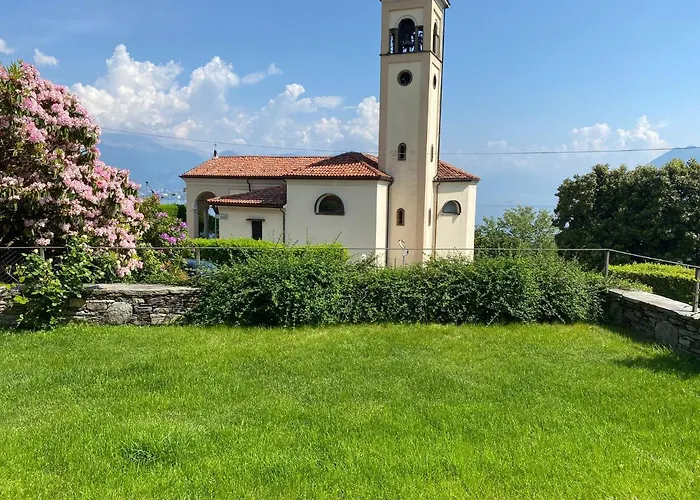 Villa Rubino Apartment con giardino e jacuzzi vista lago