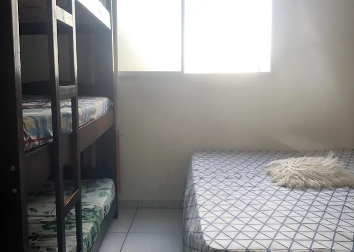 Edifício Malibú Apartamento Praia Grande  que aceita animais de estimação