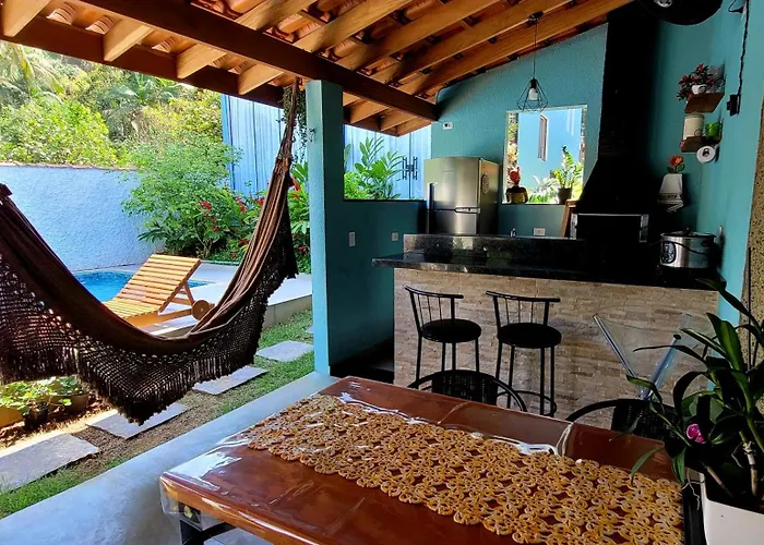 Casa Cica Vila Ubatuba que aceita animais de estimação
