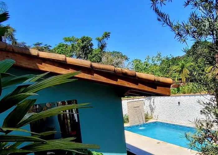 Casa Cica Vila Ubatuba que aceita animais de estimação