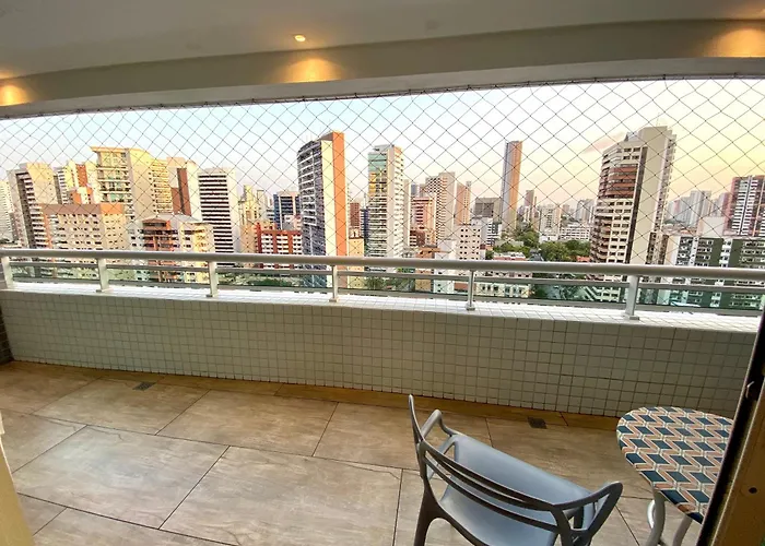 Apartamento 17º Andar Beira Mar Com 2 Quartos Fortaleza 