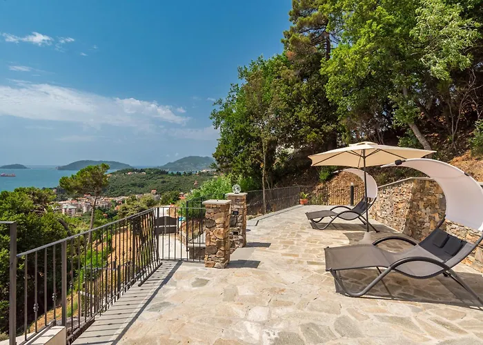 Villa Passione Lerici con Piscina