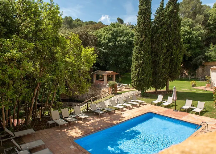 Hotel Convent de Begur met golfbaan