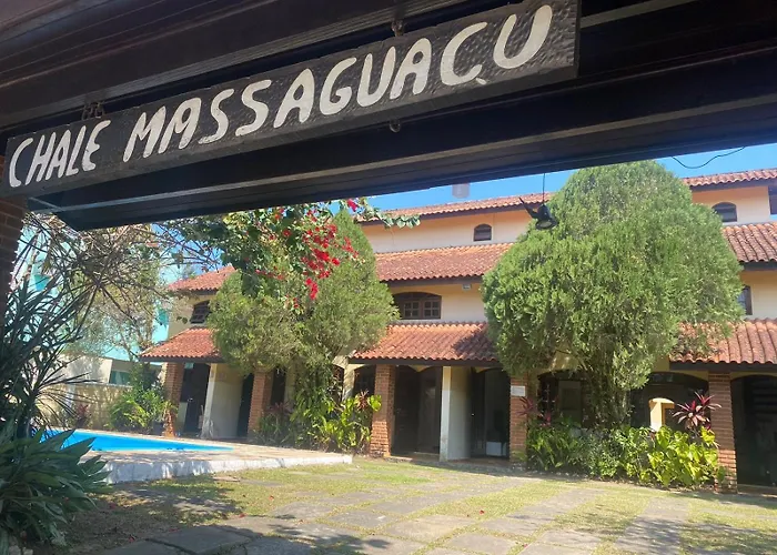 Chalé Massaguaçu Caraguatatuba com piscina