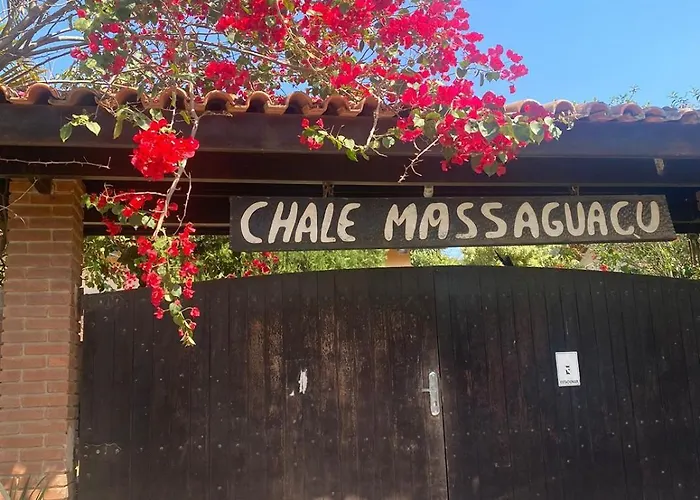 Chalé Massaguaçu Caraguatatuba com piscina