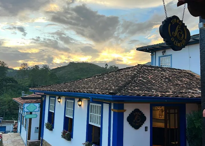 Pousada Sinhá Olímpia Ouro Preto  - um hotel de 4 estrelas