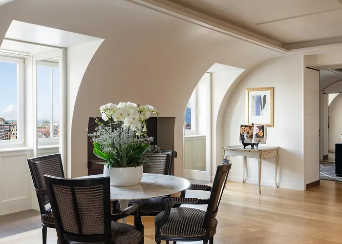 Four Seasons Hotel des Bergues Genf Mit Golfplatz