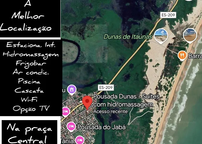 Pousada Dunas - Suites Com Hidromassagem No Coracao Da Vila