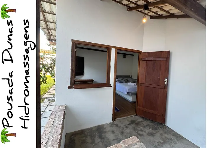 Pousada Dunas - Suítes com HIDROMASSAGEM no coração da Vila Itaunas 