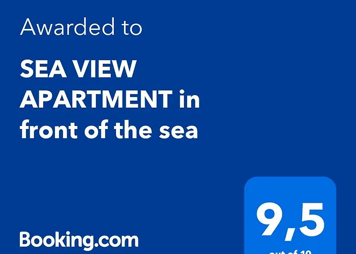 Sea View Apartment In Front Of The Sea
