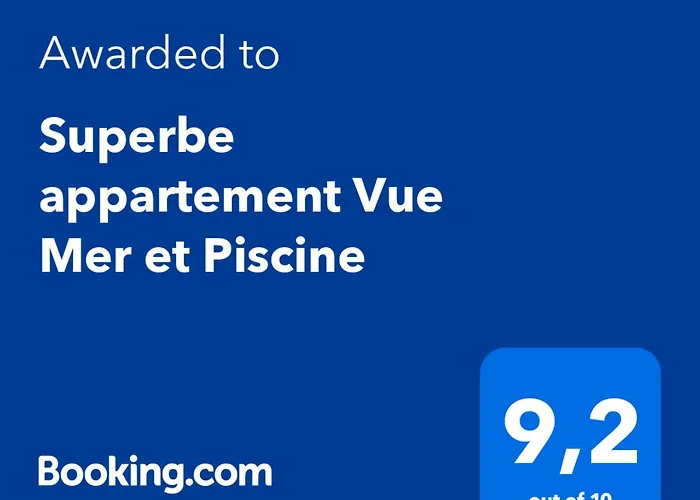 Superbe appartement Vue Mer et Piscine Bandol