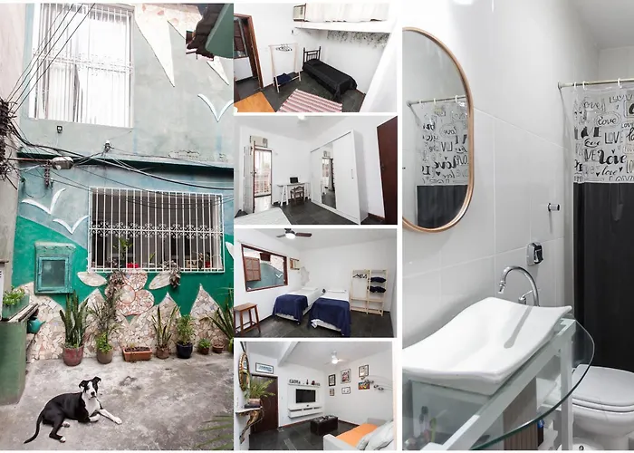 Espaço Sideral - Quartos com ar-condicionado, 5min Estádio Maracanã, 8min UERJ, shopping, 12min metrô, wi-fi 300mbp, ampla área comum com cozinha - prático e confortável
