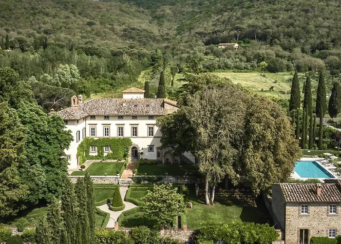 Villa Di Piazzano - Small Luxury Hotels Of The World Cortona Mit Golfplatz