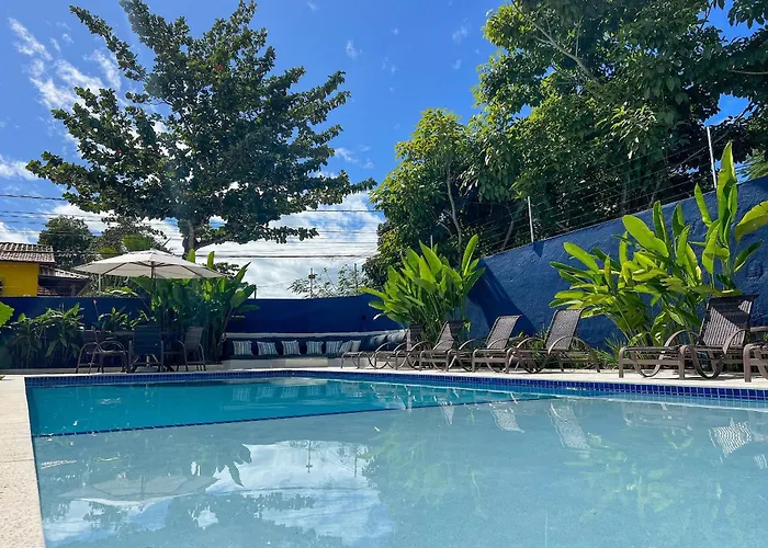 Casa Brisa - WIFI; PISCINA e Café da Manhã a 520m do Centro de Arraial