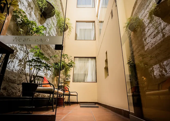 Hotel Los Tambos Boutique Arequipa Con una Pista de Golf
