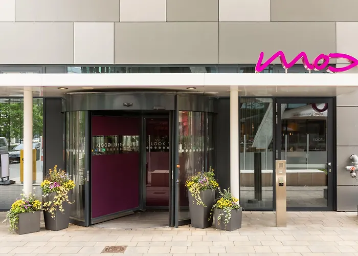 Huisdiervriedelijke Moxy Frankfurt Airport Hotel Frankfurt am Main