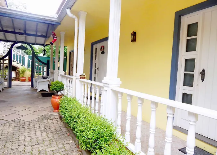 Apartamentos Sulla Collina Centro de Gramado localizado próximo da rua Coberta