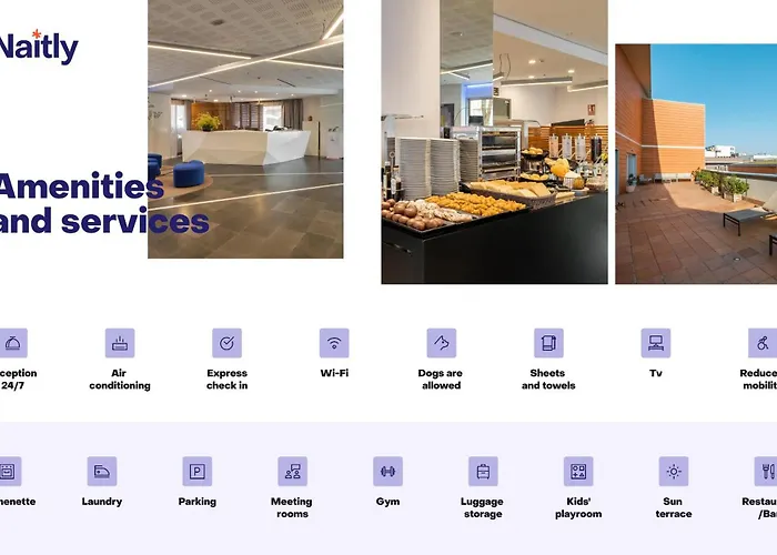 Naitly Barcelona Poblenou Hotel - um Hotel de 4 estrelas