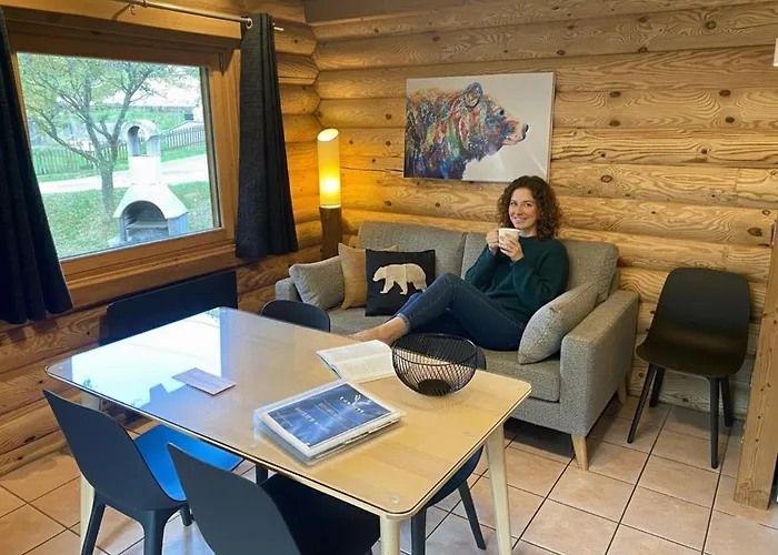 L'OURSBLANC Chalet en rondins La Bresse