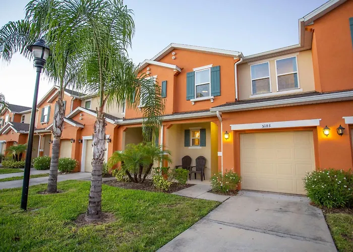 Private Family Friendly 4 Bedrooms With Gameroom Close To Disney In Compass Bay 5103 Kissimmee