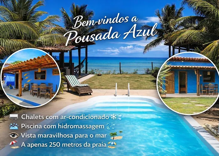 Paraíso Azul com vistas maravilhosas