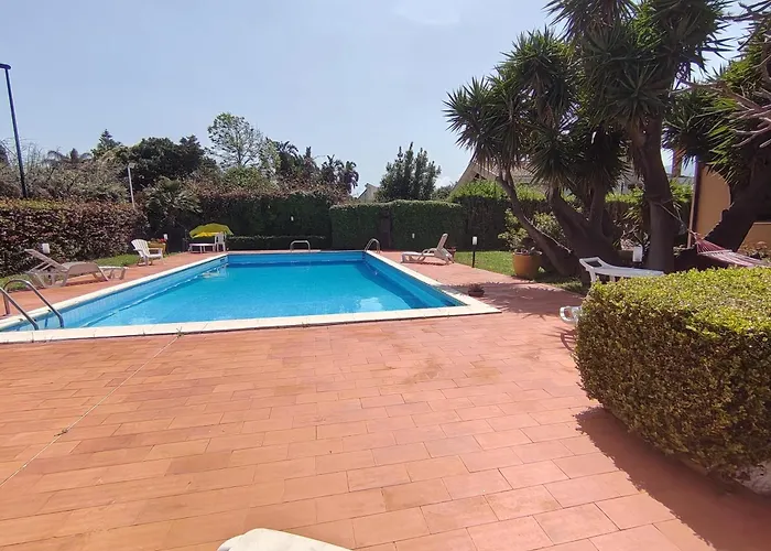 Appartamento in villa con piscina