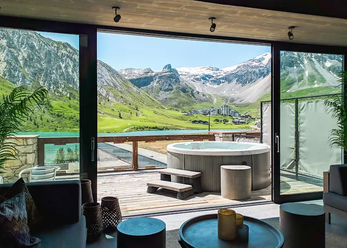 Langley Hotel Tignes 2100 Con una Pista de Golf