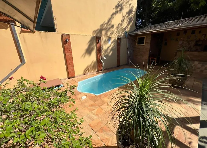 Boutique Chalé Paraíso com piscina privativa em Brotas SP