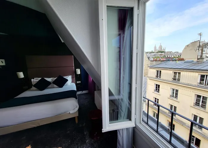 Accueil Hôtel Paris Pigalle Montmartre aceita animais de estimação