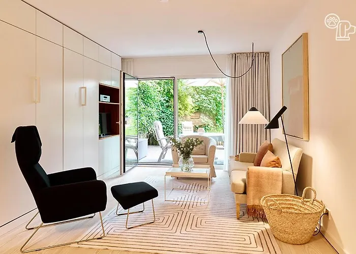 Vier Häuser