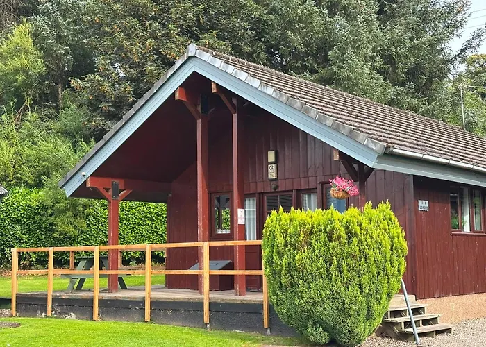 Private Wellsfield Farm Holiday Lodges Stirling